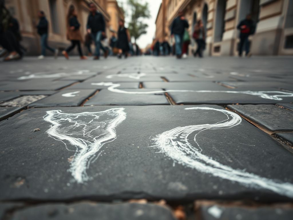 Buenos Aires Blues: Chalk Outlines and Echoes of Protest 🇦🇷