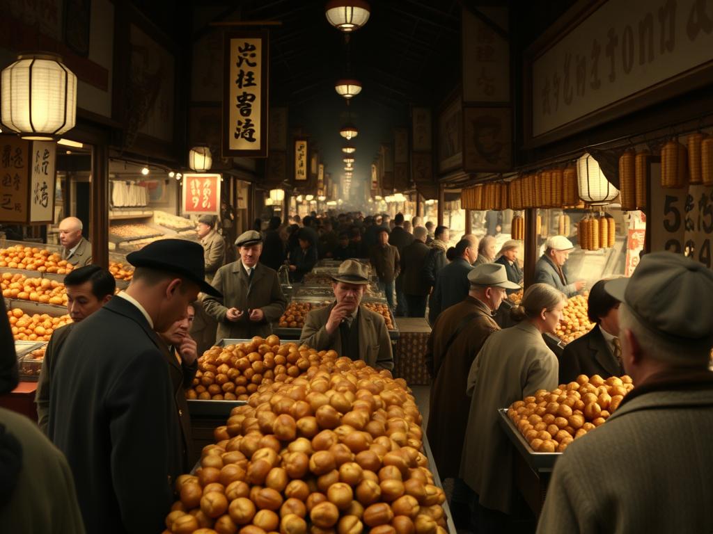 Chestnuts and Curious Encounters in Kyoto, 1932