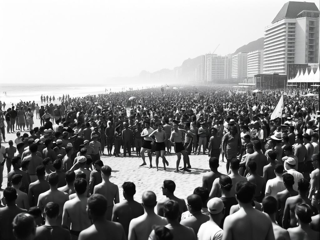 A Spirited Spectacle on Copacabana Sands