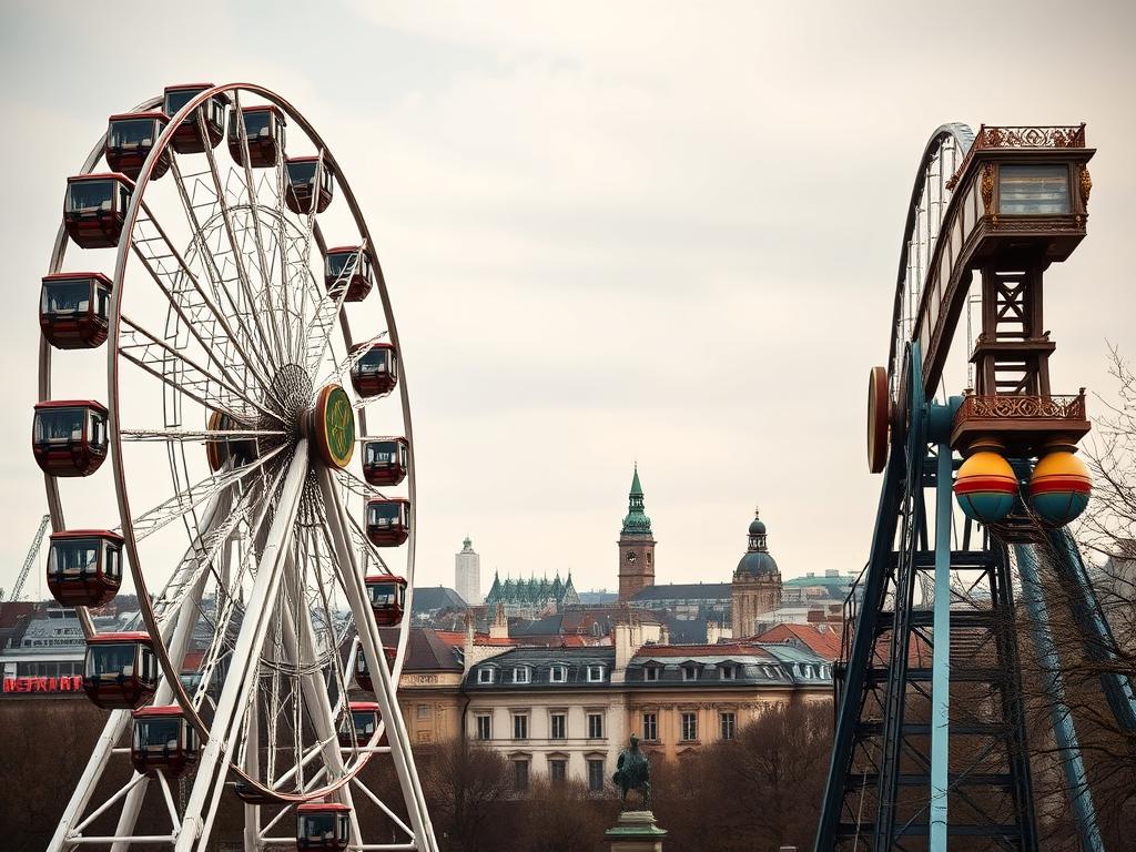 Vienna Ferris Wheel: Low-Key Obsessed with This Vintage Vibe!