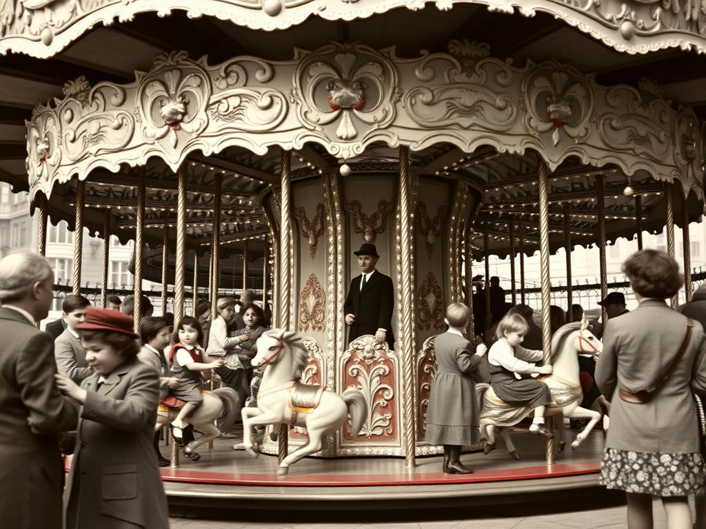 A Jaunty Afternoon at the Prater, Vienna
