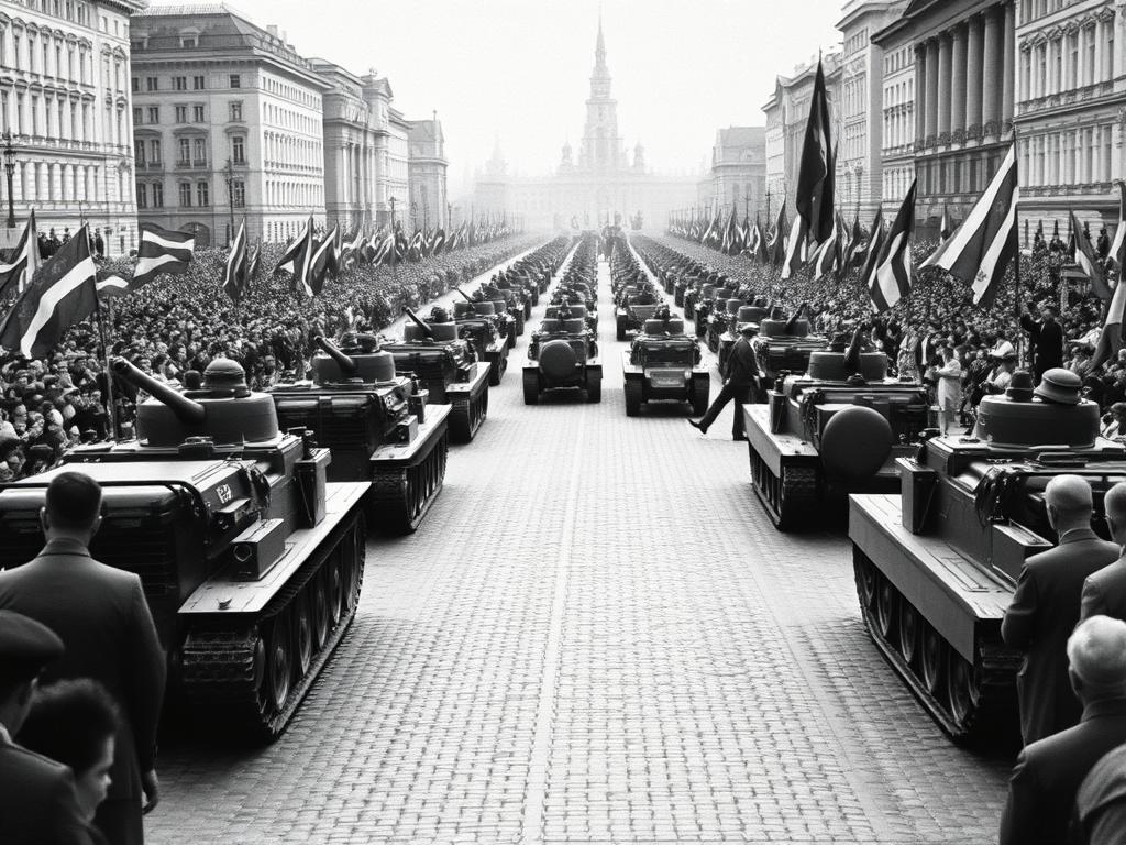 A Spectacle of Strength in the Heart of Moscow