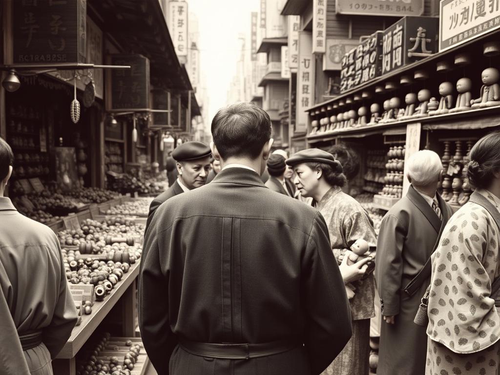 A Spot of Bartering in Old Tokyo